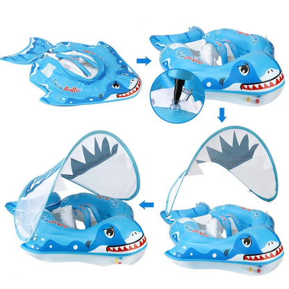 Safe and Fun Inflatable Baby Swim Ring for Summer