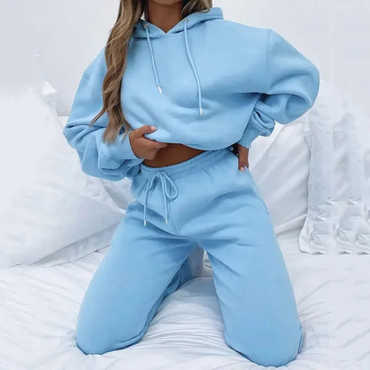 Cozy and Stylish  2 Piece Tracksuit Set