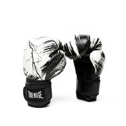 Professional Boxing Gloves PU Leathe  MMA  Kickboxing