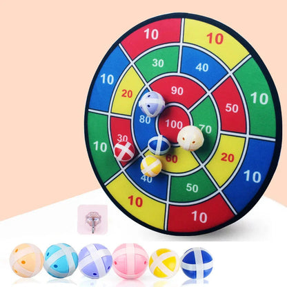 Kid Friendly Sticky Ball Dartboard with Suction Cups