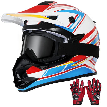 Kids Motocross Helmet - Boys & Girls Dirt Bike & Quad Helmets