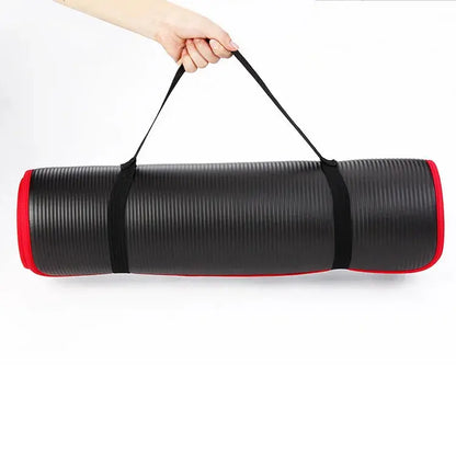Thick  Non Slip Yoga Mat with Bonus Bandage
