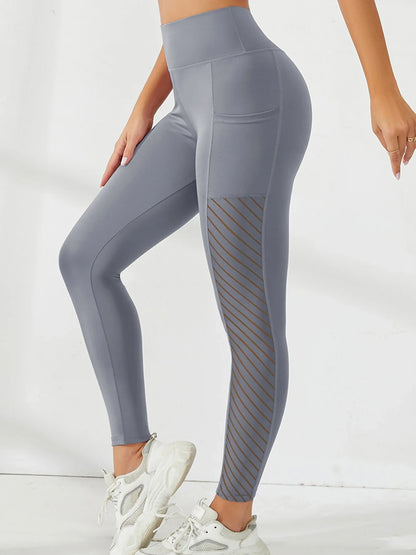 Women's Ankle Length Yoga Pants with Pockets