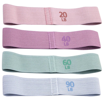 Anti-Slip Hip Resistance Bands Glute & Thigh Fitness Strips
