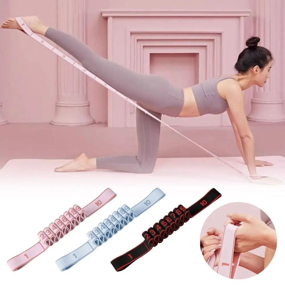 Adjustable Elastic Yoga & Dance Stretch Band