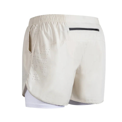 Reflective Men's 2-in-1 Running & Training Shorts