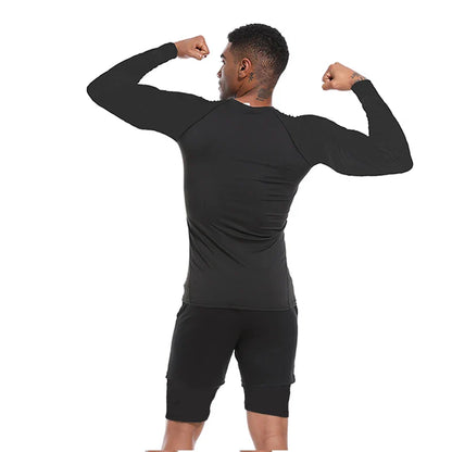 Men's Spring Autumn Long Sleeve Fitness Tee