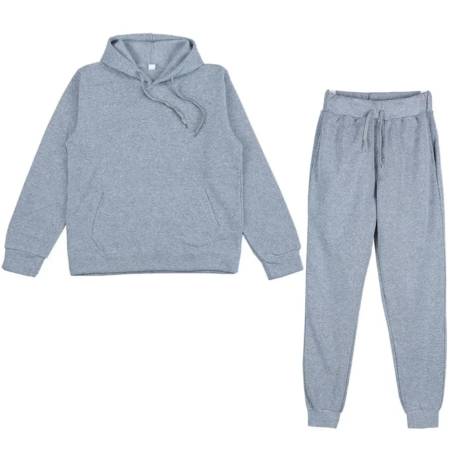 Women's 2-Piece Fleece Sweat suit Sets  Perfect for Jogging