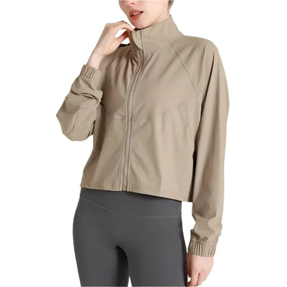 Women's Long Sleeve Yoga Jacket