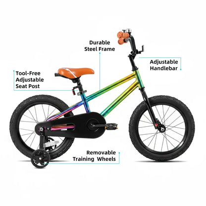 Kids Bike for Ages 2-9, Boys & Girls with Training Wheels