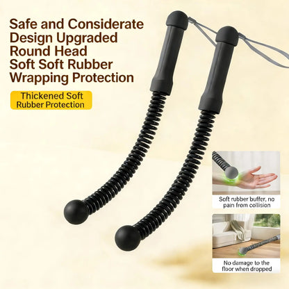 Weighted Cordless Battle Ropes Quiet & Portable Fitness