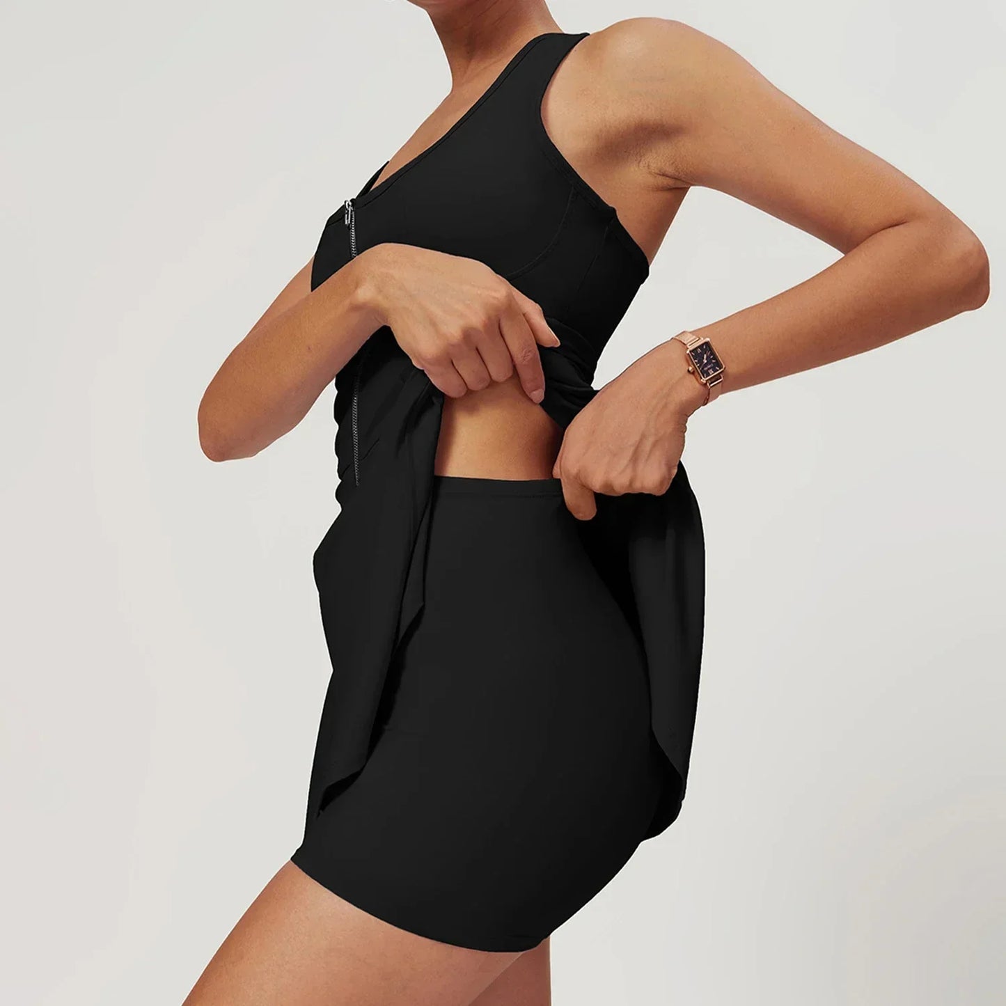 Women s Anti Shine Sports Dress  Breathable & Comfortable