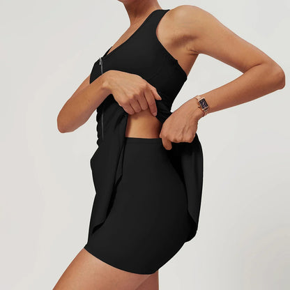Women s Anti Shine Sports Dress  Breathable & Comfortable