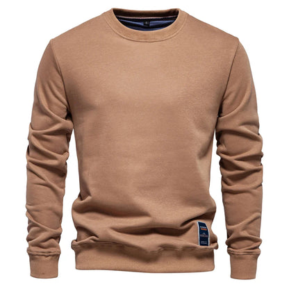 Men's Cotton Blend Crewneck Sweatshirt  Casual and Comfortable