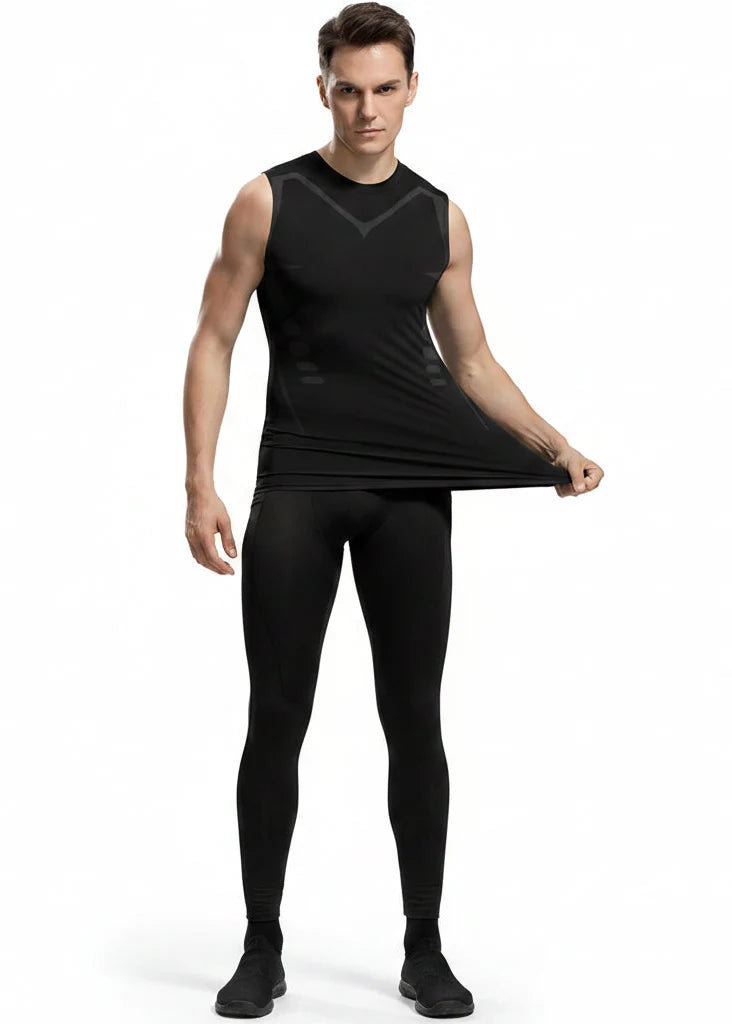 Men’s Breathable Ice Silk Shapewear Vest
