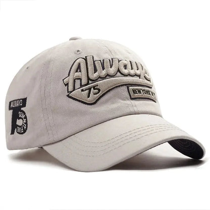 Versatile Cotton Snapback Hat Unisex Style