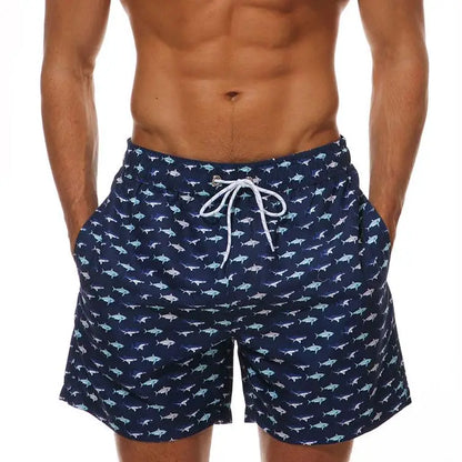 Men's Summer Print Beach Shorts: Swim, Surf & Workout Trunks