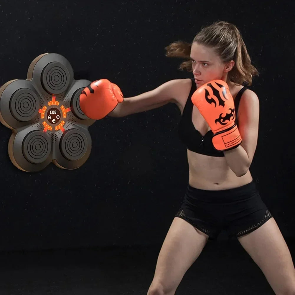 Light Up Your Workout  LED Lighted Boxing Machine