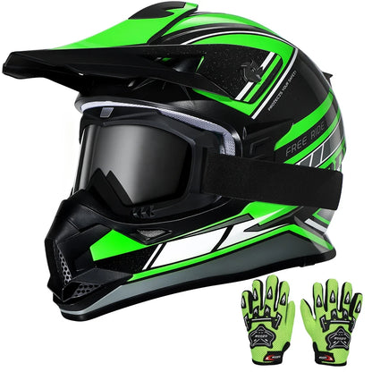 Kids Motocross Helmet - Boys & Girls Dirt Bike & Quad Helmets