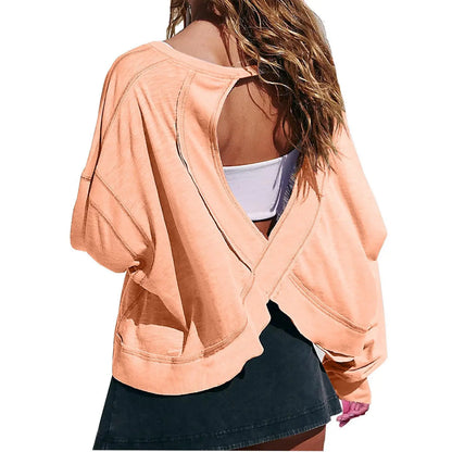 Women's Loose  Long Sleeve T Shirt  Casual  Comfortable Blouse