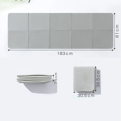 Portable Yoga Mat with Double Sided Design