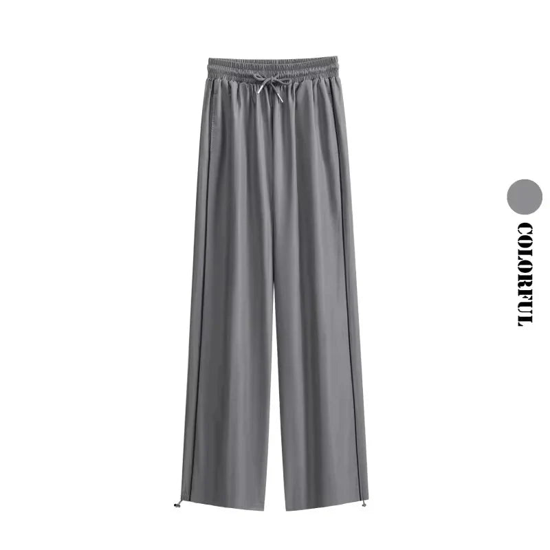 Women’s 2-Piece Tracksuit Loose Sports Top & Sweatpants Set