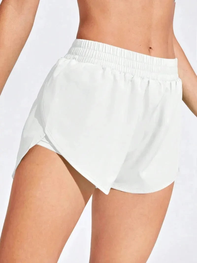 Stretchy Women's Yoga Shorts High-Elastic Workout Gear