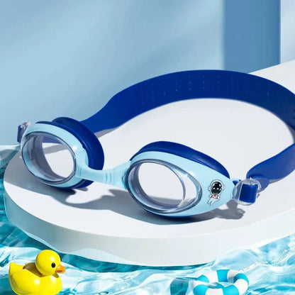 Waterproof Anti Fog Kids Swim Goggles and Cap