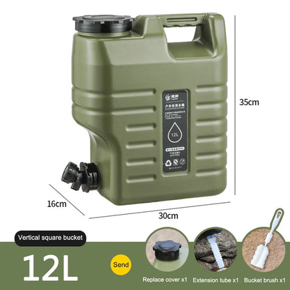 Portable Water Canister with Faucet