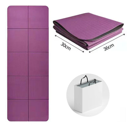 Portable Yoga Mat with Double Sided Design
