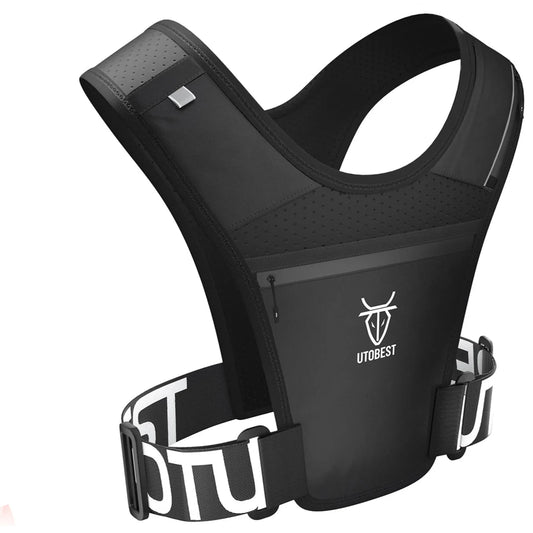 Running Vest with LED Light & Phone Holder for Training & Cycling