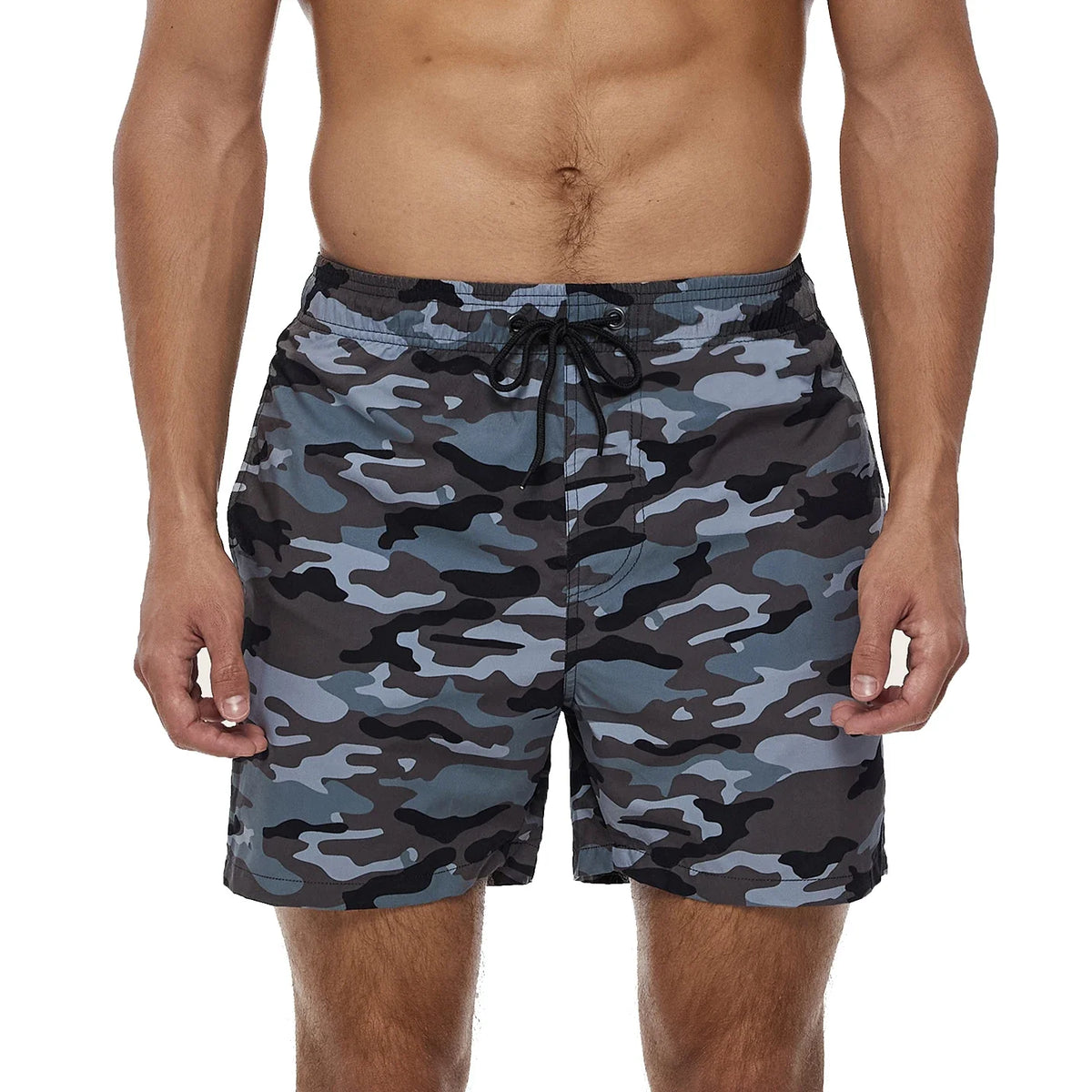 Men's Summer Print Beach Shorts: Swim, Surf & Workout Trunks