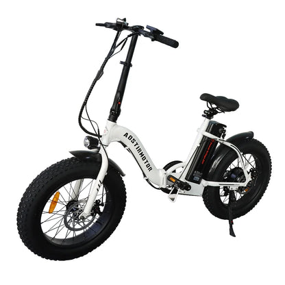 Portable Electric Bike 20" Fat Tires 500W Motor