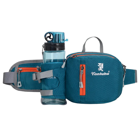 Running Belt with Water Bottle Pocket