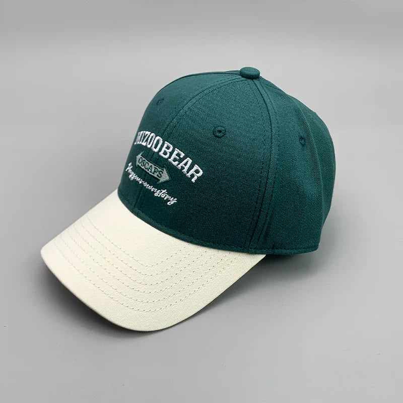 Embroidered Letter Baseball Caps