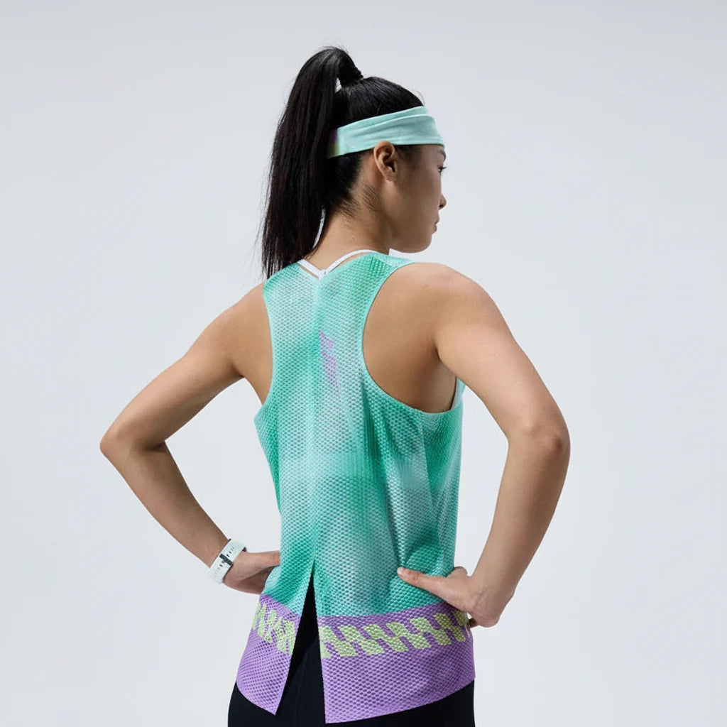 Breathable Mesh Marathon Running Tank Top