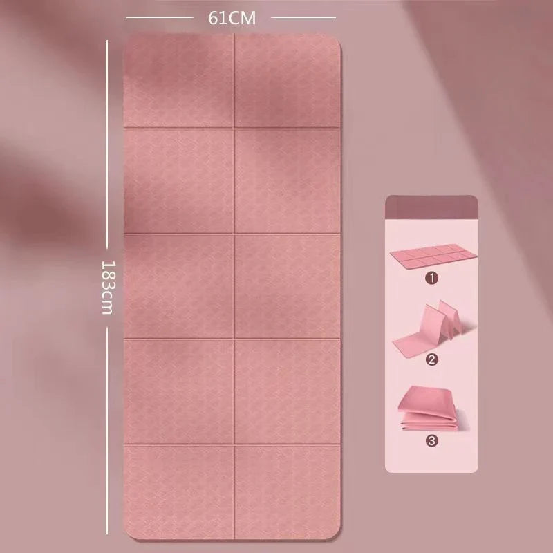 Versatile Foldable Mat for Yoga Pilates and Fitness