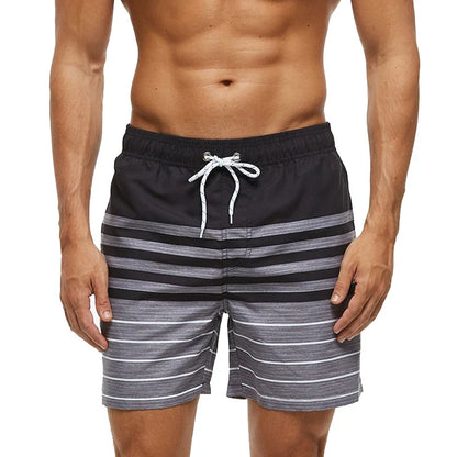 Men's Summer Print Beach Shorts: Swim, Surf & Workout Trunks