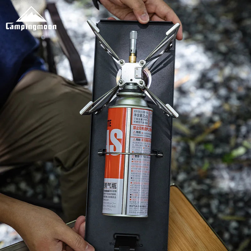 All-in-One Camping Kitchen Table Stove Rack & Accessories