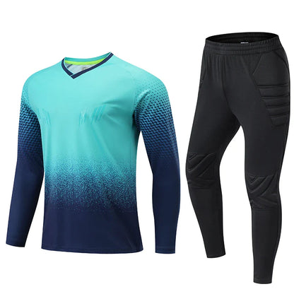 Youth Goalkeeper Uniform with Protective Padding