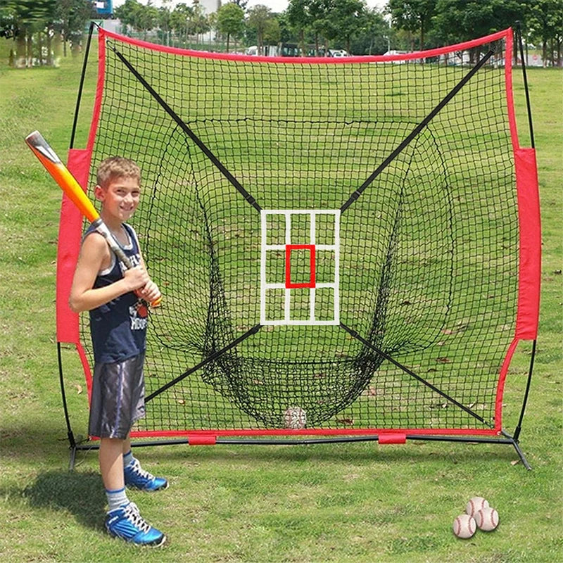 Portable Baseball Training Net for Hitting & Pitching