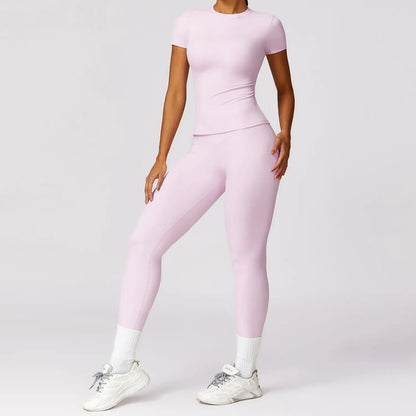 Sporty Two Piece Workout Set
