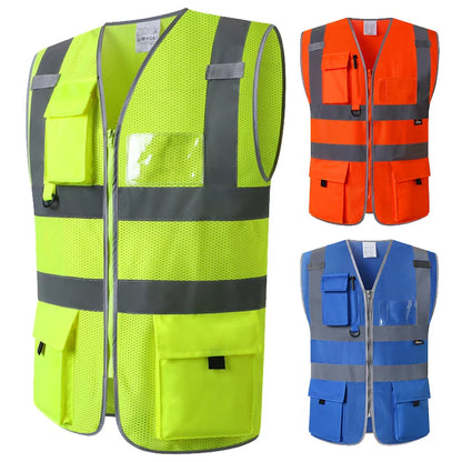 Reflective Safety Vest Breathable Durable  Engineer