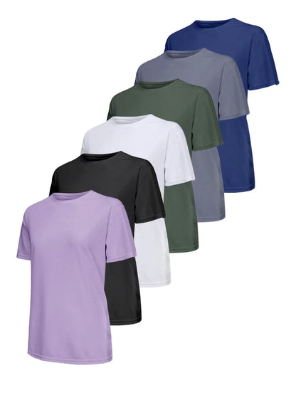 Women's Quick-Dry Sport T-Shirt Lightweight Gym Tee