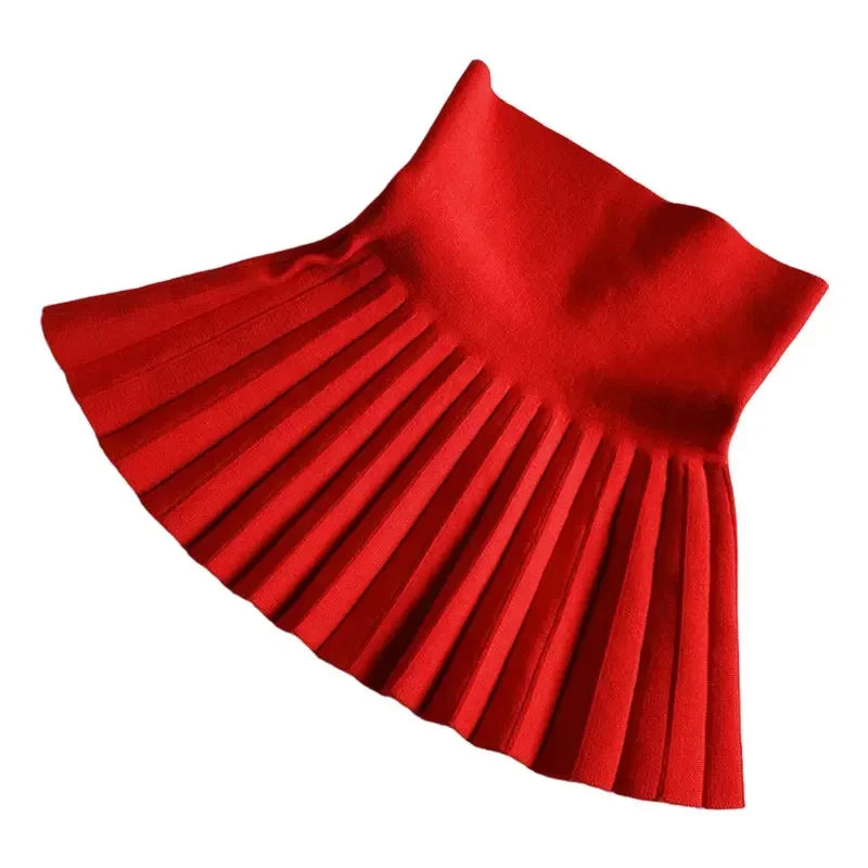 Toddler Girls' Knit Pleated Skirts