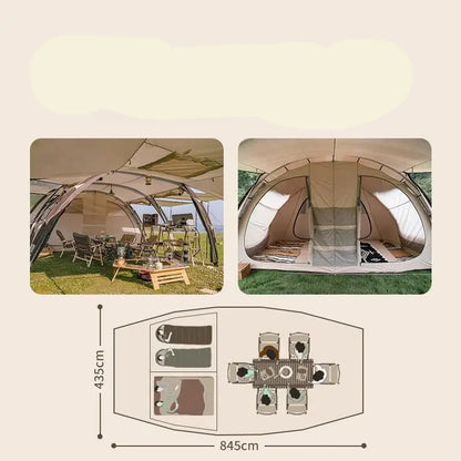 Weatherproof Camping Shelter for Groups