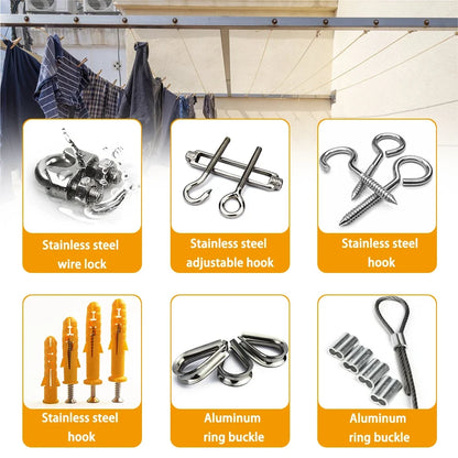 Stainless Steel Wire Rope Kit Guardrail & Camping Line