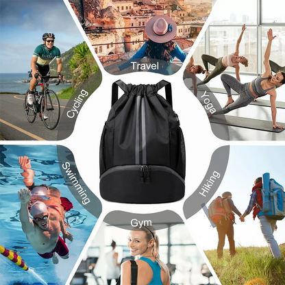 Basketball & Swim Dry-Wet Separation Sports Bag