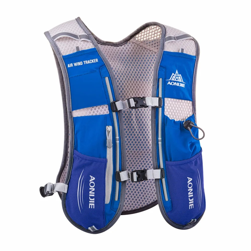 Running & Hiking Hydration Vest 5L Capacity 2L Bladder Included