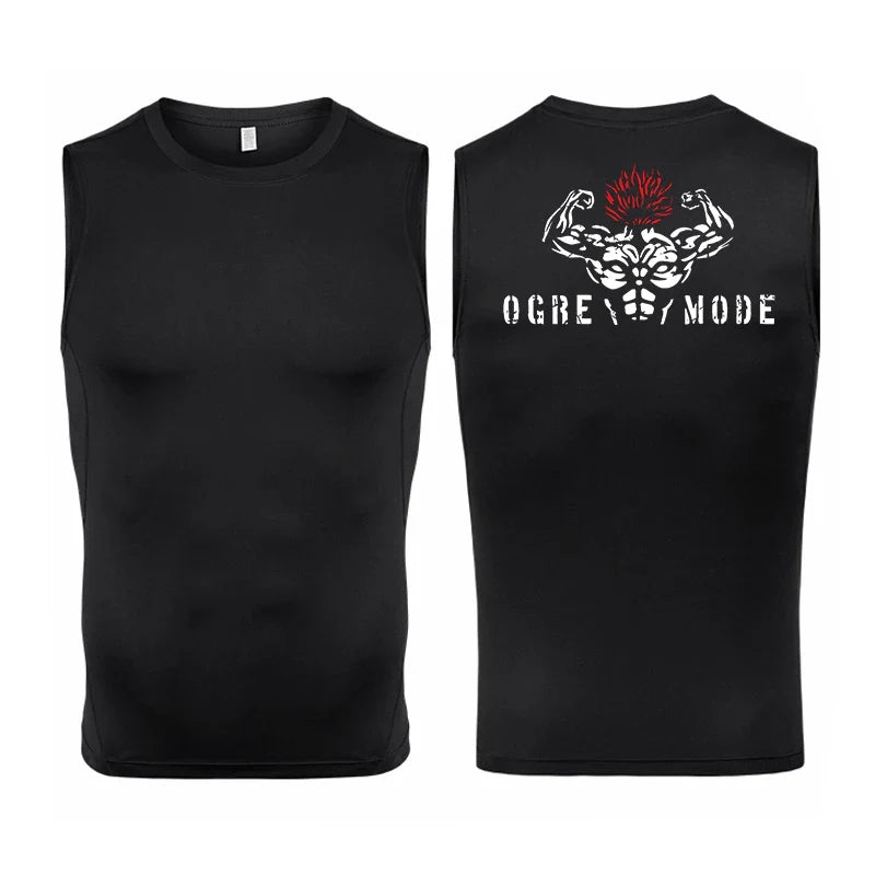 Men's Anime Inspired Compression Tank